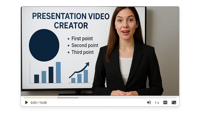 AI Presentation Video Maker
